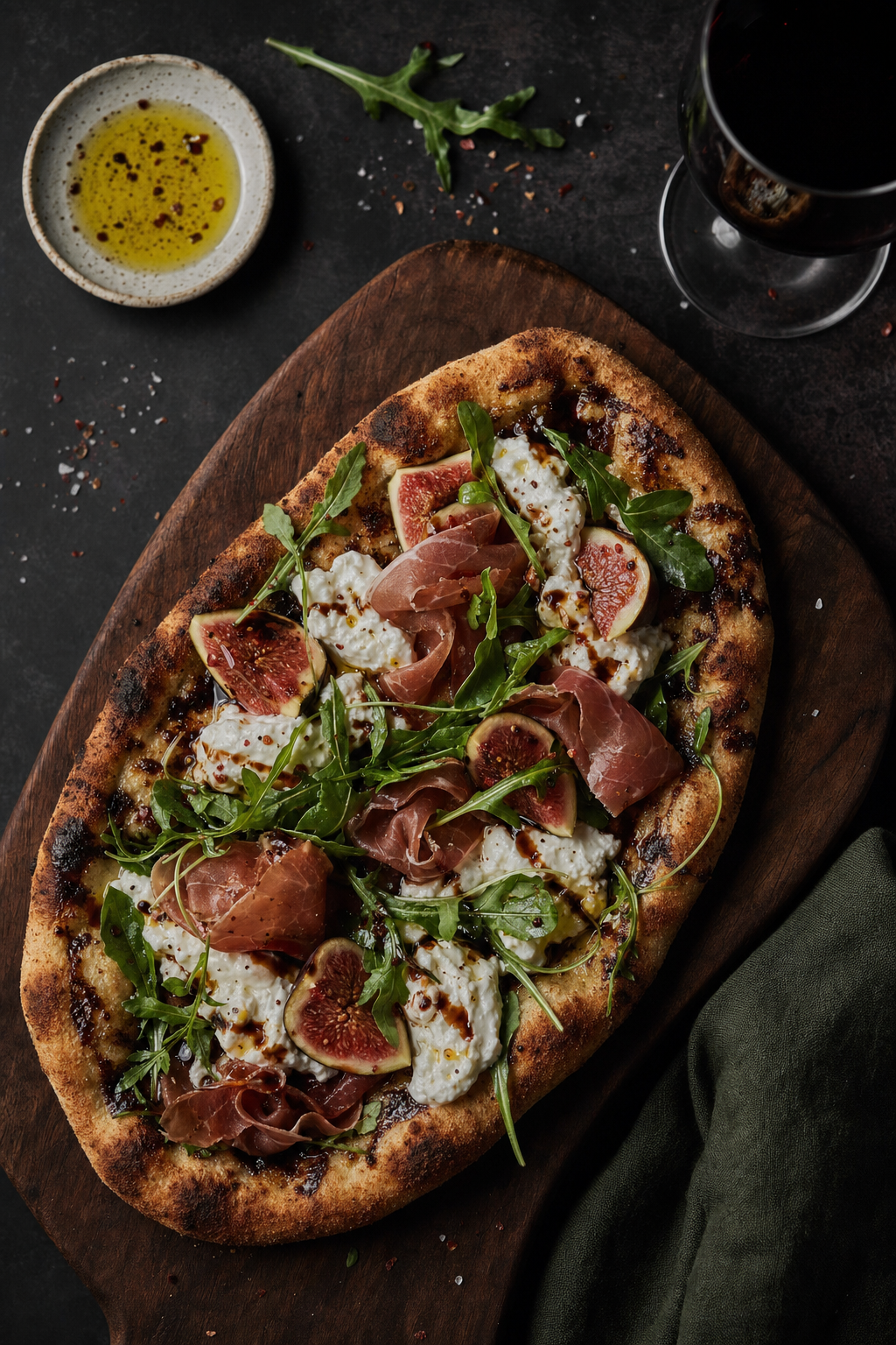 Signature flatbread at Urban Flats