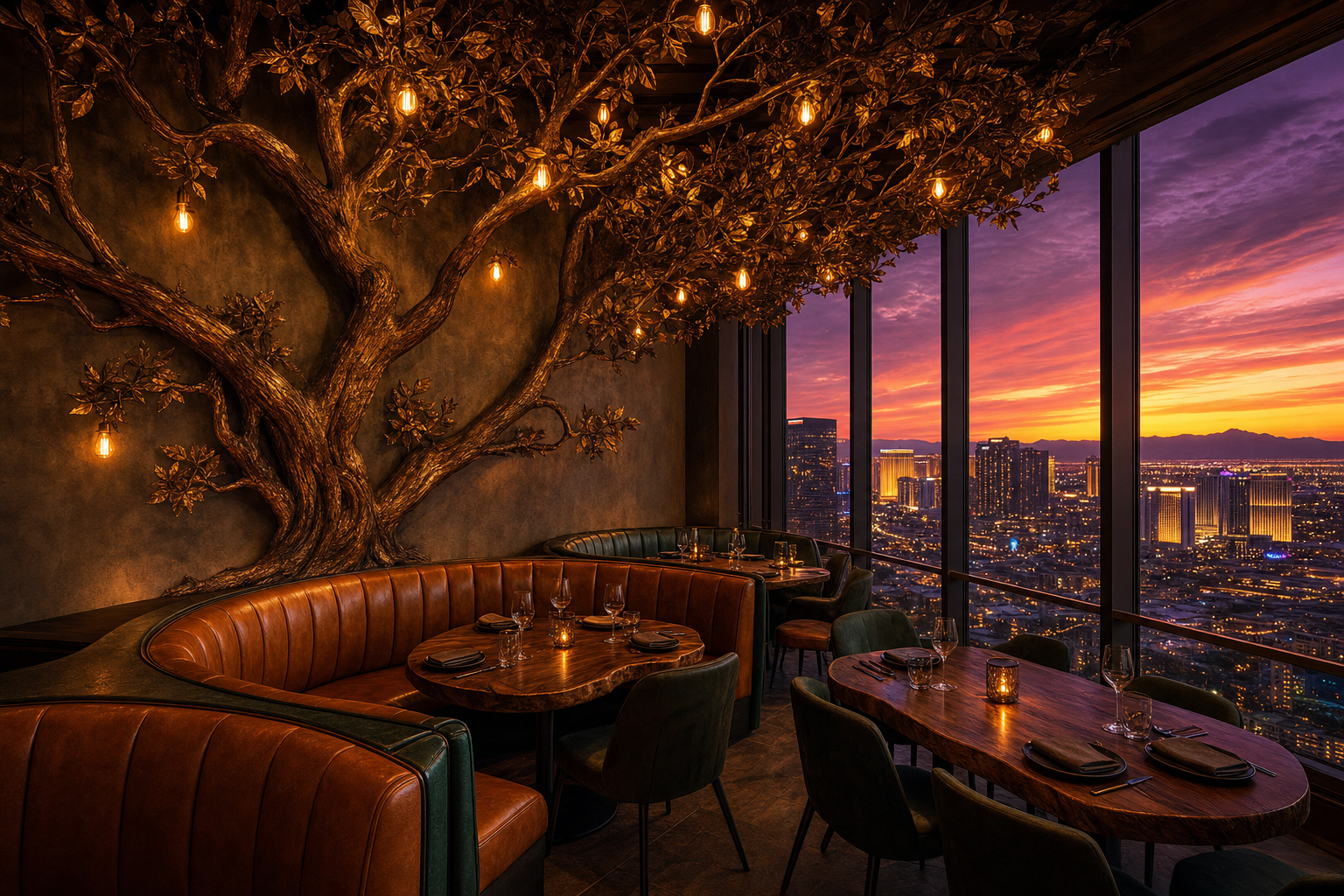 Adjacent Urban Flats dining room